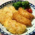 ねっちゃんっ's cooksnap of when they made 懐かしい♪ハムカツ～たまごチーズ入り～.