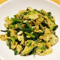 ドルフィンサーモン's cooksnap of when they made 簡単！ほうれん草のスクランブルエッグ.