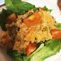 おうちごはん☆'s cooksnap of when they made クスル　トルコのヘルシー＊ブルグルサラダ.
