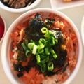 eclat♡'s cooksnap of when they made ＊鮭フレークの簡単丼＊一人ランチに♪.