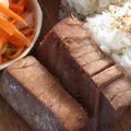 eclat♡'s cooksnap of when they made 美味しい♪まぐろのステーキ.