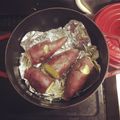 しろくろうさ's cooksnap of when they made ☆焼き芋☆〜ストウブ〜.