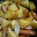 yaoyhacnoe's cooksnap of when they made 節約！ポテトとウインナーのバターソテー.