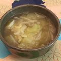 cheesedog's cooksnap of when they made セロリと玉ねぎno中華スープ.