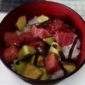さーパパ's cooksnap of when they made アボガド・マグロ丼.