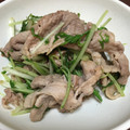anemonenan's cooksnap of when they made 豚コマと水菜の炒め.