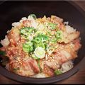 バナナピーナッツ's cooksnap of when they made ねぎ塩豚丼.