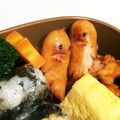 ぽんぽこといっしょ's cooksnap of when they made お弁当☆たこウインナー星人？.