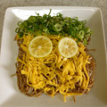 昇父さん's cooksnap of when they made ﾎｯﾄﾌﾟﾚｰﾄde普通の蕎麦で瓦蕎麦.