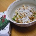 サオリ's cooksnap of when they made 妻オススメ☆しらすネギ納豆酢ごはん.