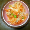 みみりん♪♪'s cooksnap of when they made サラダチキンの彩りサラダ.
