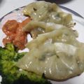 Mijumallow's cooksnap of when they made 【定番】絶品！ニラとセロリの焼き餃子.