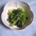 ひトみ's cooksnap of when they made お弁当シリーズ♪小松菜のゴマ和え☆.
