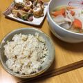 ゆうゆあ's cooksnap of when they made ☆炊飯器で玄米＆もち米ミックス炊き☆.