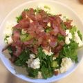 なつばん's cooksnap of when they made ☆超簡単 水菜のサラダ☆.