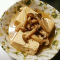 どあ子's cooksnap of when they made 砂糖なし！ホッとするキノコのあんかけ豆腐.