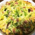 サンタまま☆'s cooksnap of when they made グリーンボール(キャベツ)のキッシュ.