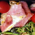 港UV's cooksnap of when they made お弁当に　ハムエッグ.