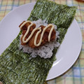 ラリー＆サラ's cooksnap of when they made ☆からあげマヨの手巻きごはん☆.
