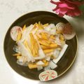 マラガの空's cooksnap of when they made 大根と柿の簡単甘酢漬け♪甘酢和え♪手作り.