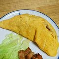 まゅきてぃ☆'s cooksnap of when they made オムライスのようで実は肉じゃがオムレツ♪.