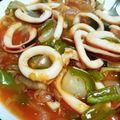 ばぶﾁｬﾝ's cooksnap of when they made イカのチリソース♪.