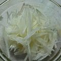 ☆★のっぴ★☆'s cooksnap of when they made 大根サラダ（青シソドレッシング）.