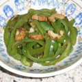 ミセスＡ's cooksnap of when they made ちくわとピーマンのおかかいため.