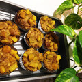 お菓子研究部's cooksnap of when they made ふわふわ♡ さつまいもマフィン.