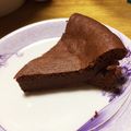 ほうじちゃーちゃ's cooksnap of when they made ガトーショコラ★材料2つ★コストコチョコ.