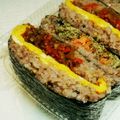 ぽんこ♡'s cooksnap of when they made 【おにぎらず】たまごと金平ごぼう.