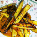 cafe‐mari's cooksnap of when they made 簡単！失敗なし！揚げない大学芋♡.