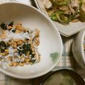よちりん's cooksnap of when they made 夏のさっぱり★おろしワカメじゃこ納豆★.