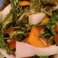 しそゆな's cooksnap of when they made ☆炒めるだけ☆水菜の梅かつお炒め.
