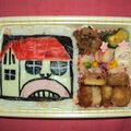ムルーア's cooksnap of when they made ★旦那用キャラ弁　キン肉ハウス　*Ｙｍ*.