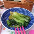 もりあん農園's cooksnap of when they made 焼きチンゲン菜.