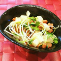 あーこ姐's cooksnap of when they made じゃがいもとかいわれ大根の納豆あえ♪.