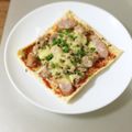 スージー＆ジル's cooksnap of when they made 糖質制限　かんたん油揚げピザ.