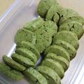 モニート's cooksnap of when they made サックサク♡抹茶クッキー.
