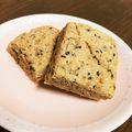 よつば☆'s cooksnap of when they made 黒ごまときな粉で＊おからスコーン＊.