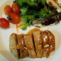 koodo's cooksnap of when they made 豚ロース肉のガリバタ醤油プレート♪.