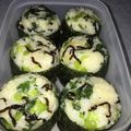 まゆるクッキング's cooksnap of when they made 野沢菜と塩昆布のおにぎり.