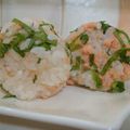 おんかめ's cooksnap of when they made 鮭と大葉のおにぎり.