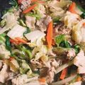 しっさ's cooksnap of when they made 豚バラ白菜の春雨炒め煮.