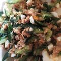 ちびまめママ◎'s cooksnap of when they made きゅうりとツナのマヨサラダ.
