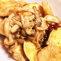 mika121t's cooksnap of when they made サツマイモと鶏むねの旨炒め✨.