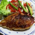 七色ワクチン's cooksnap of when they made 鶏胸肉のじっくりソテー 焦がしバター醤油.
