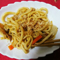 ゆかちん☆De's cooksnap of when they made 簡単！めんつゆで焼きうどん.