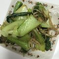 POYOSU's cooksnap of when they made チンゲン菜とえのきのソテー.