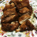 ちびまめママ◎'s cooksnap of when they made 簡単 鶏モモ肉の和風ステーキ.